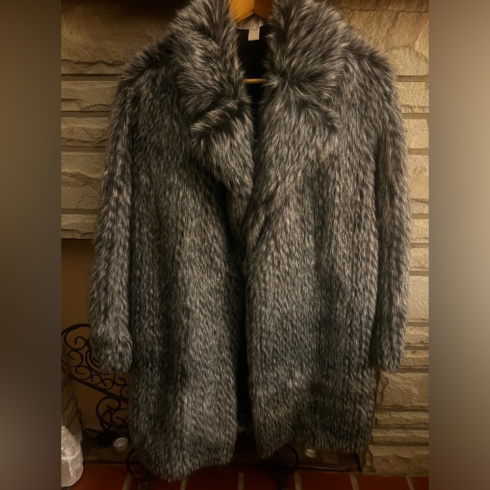 Michael Kors faux fur coat